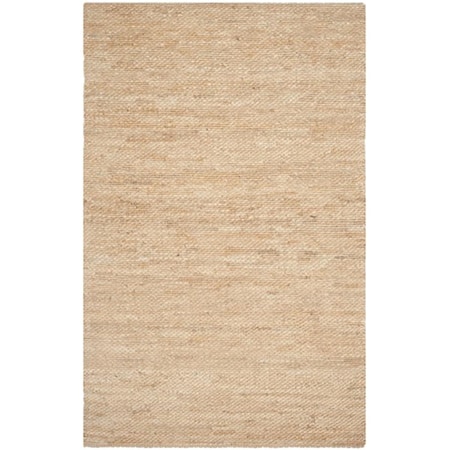Safavieh Natural Fiber Hand Woven Medium Rectangle Rug- Natural- 5 x 8 ft. NF459A-5